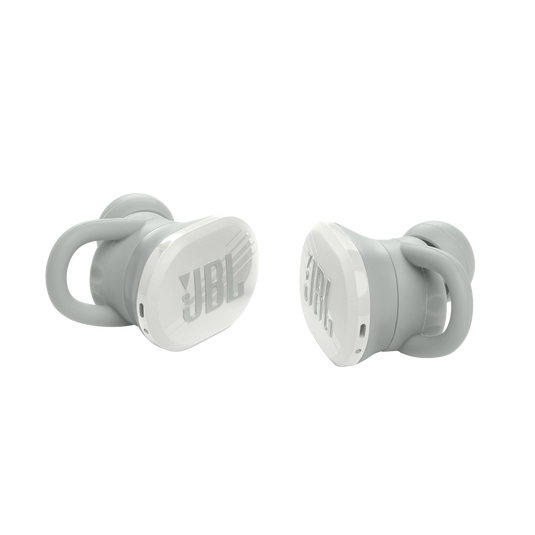 JBL Endurance Race TWS - White - Waterproof true wireless active sport earbuds - Detailshot 1 image number null